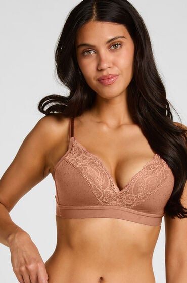Hunkemöller Formstøbt bh uden bøjle Sophie Brun