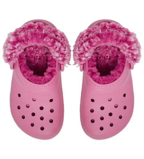 Crocs Sandaler - Fleece - Classic Lined Clog T - Quiet Rose