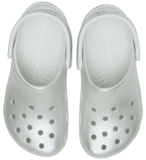 Crocs Sandaler - Classic Tinted Metallic Clog K - Silver