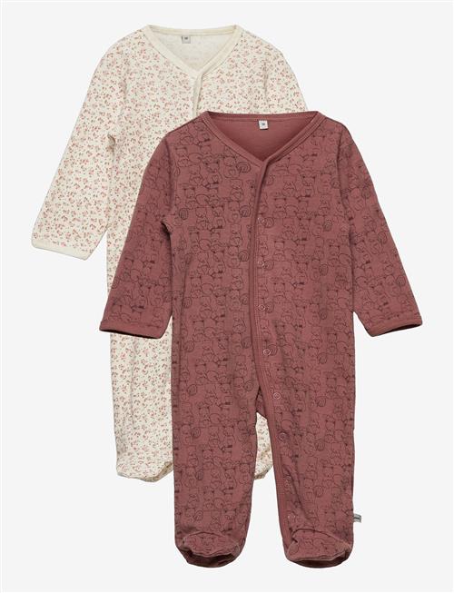 Pippi | Nightsuit W/F -Buttons 2-Pack | 74