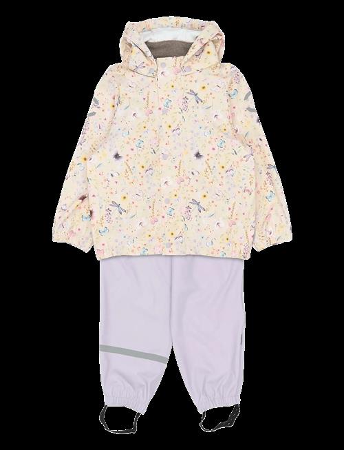 mikk-line | Pu Rain Set Aop W. Susp/104 | 74
