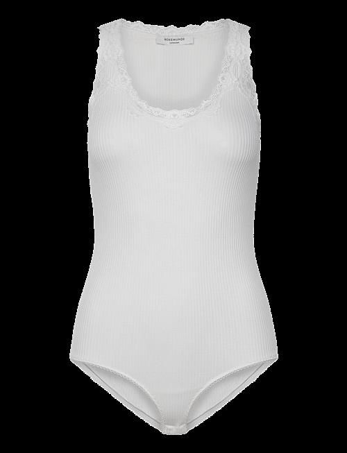Rosemunde | Silk Bodystocking W/ Lace | L