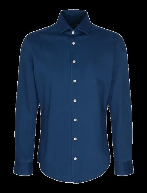 Se Seidensticker | Denim Shirt Slim | 43 hos Booztlet