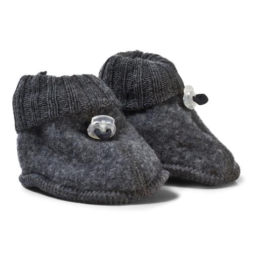 Joha Sleeping Booties Coke Melange Coke Melange-90 cm Uld Grå  90 cm  Drenge, Piger