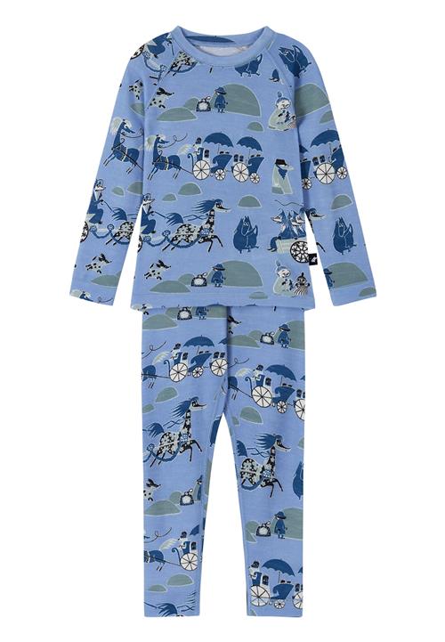 Reima Moomin Trivsam Sæt Med Termoundertøj Airy Blue  Airy Blue 86 cm  Blå  86 cm  Drenge