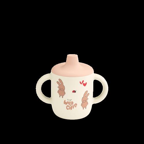Liewood Neil Sippy Cup Wild Child Rosey Wild Child Rosey One Size  Lyserød  One Size  Piger