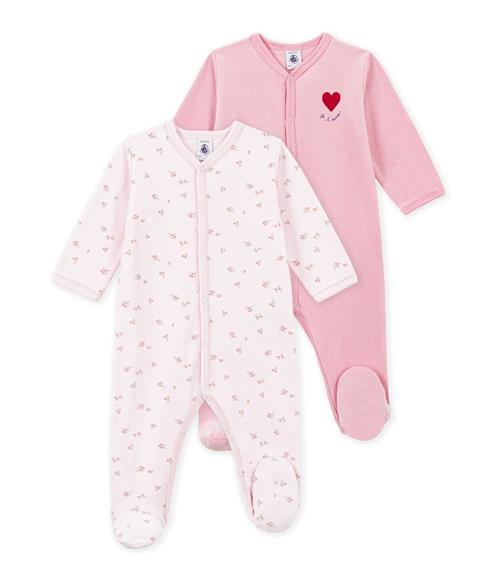 Petit Bateau 2-pc Baby Sleepsuit Variante 1 Variante 1 1 Y  Creme  1 år