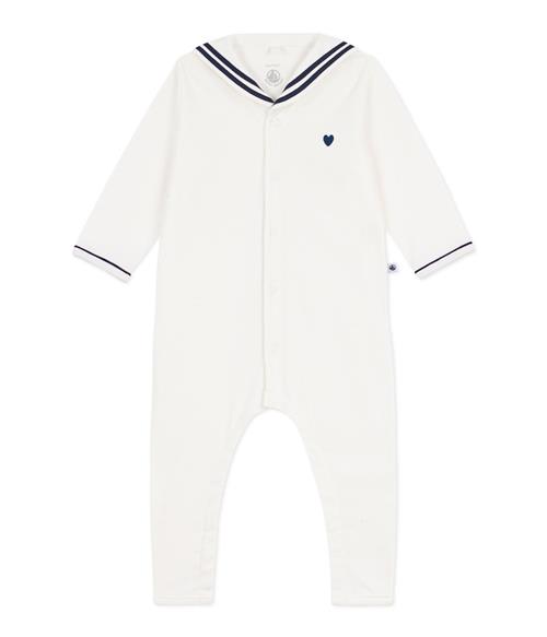 Petit Bateau Baby Sleepsuit Marshmallow Marshmallow 2 Y  Hvid  2 år  Drenge, Piger