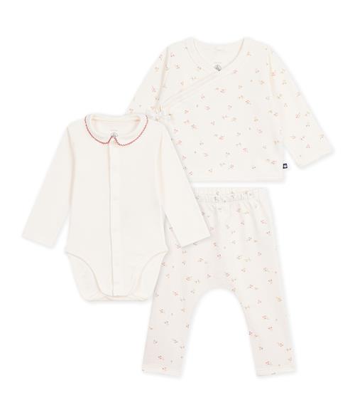 Petit Bateau 2-Piece Baby Set Milk Multicolor Milk Multicolor 6 Months  Hvid  6 måneder  Piger