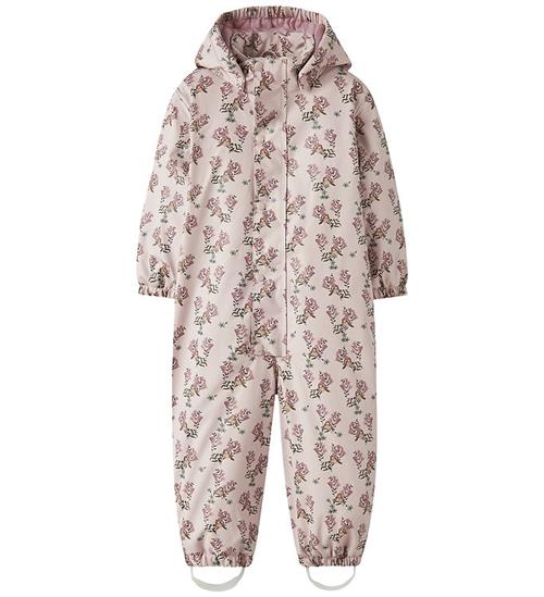 Lil' Atelier Flyverdragt - PU - NmfLadry10 - Hushed Violet/FLOWE
