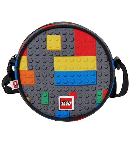 LEGOÂ® Skuldertaske - Round Crossbody - Colorful Bricks