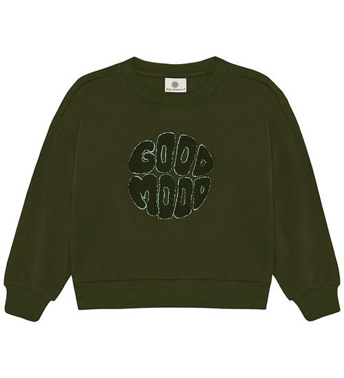 En Fant Sweatshirt - Kombu Green m. Print