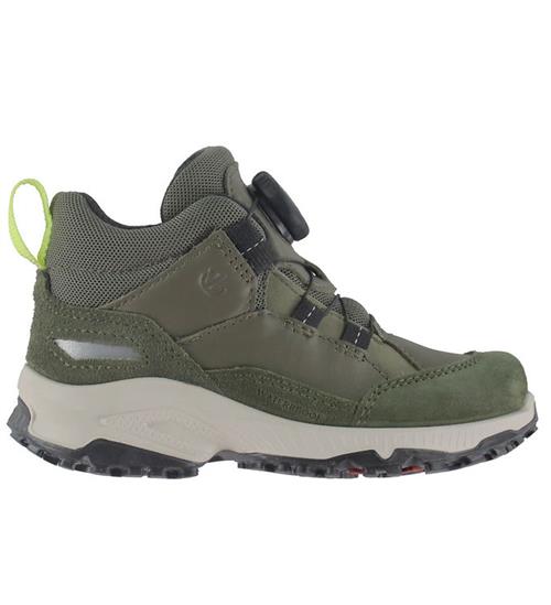ECCO Støvler - Receptor XP ATOP - Tarmac/Lime Punch