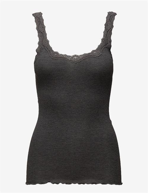 Rosemunde | Rwbabette Silk Sl Deep Back Lace Top | M