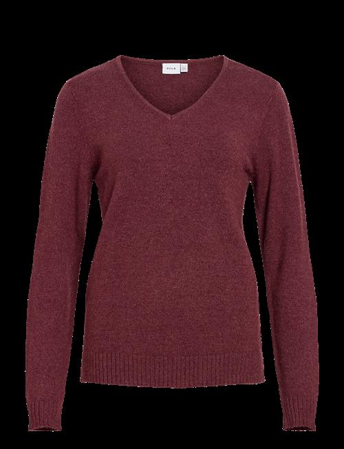 Vila | Viril V-Neck L/S  Knit Top - Noos | XL