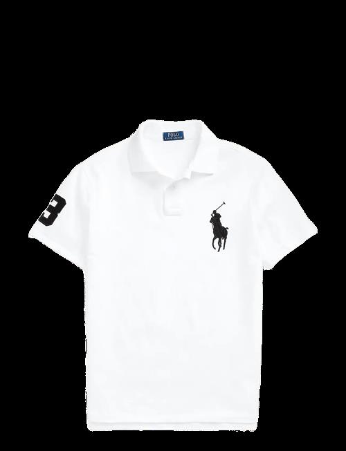 Polo Ralph Lauren | Custom Slim Fit Big Pony Mesh Polo Shirt | XS