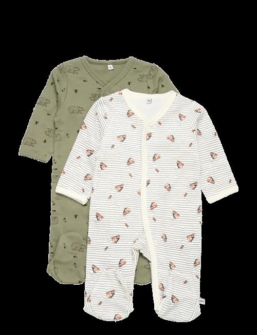 Pippi | Nightsuit W/F -Buttons 2-Pack | 68