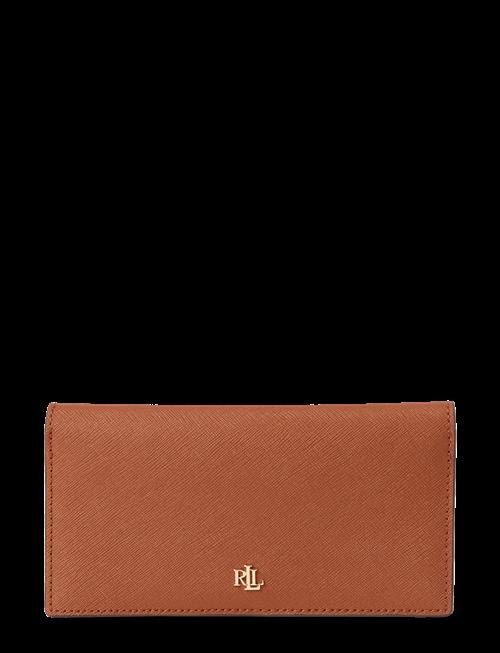 Lauren Ralph Lauren | Crosshatch Leather Slim Wallet | ONE SIZE