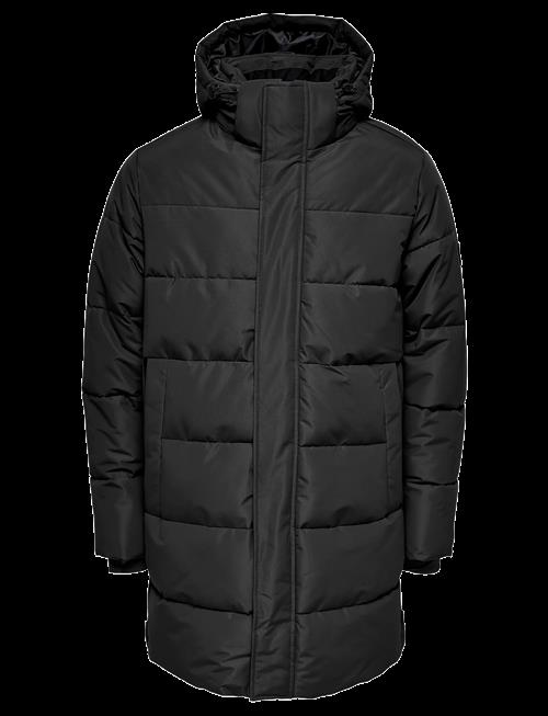 ONLY & SONS | Onscarl Life Long Quilted Coat Otw Noos | XL