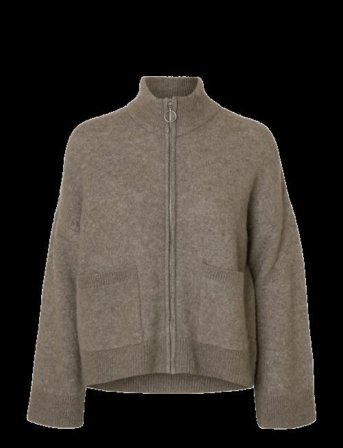 Selected | Slwsia Ras Ls Knit Zipper Cardigan Noos | XL