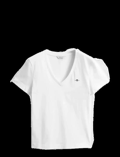 Gant | Reg Shield Ss V-Neck T-Shirt | S