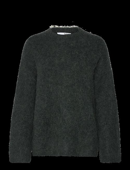 Selected | Slfgabella Ls Knit O-Neck Camp | XS
