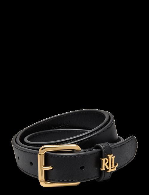 Lauren Ralph Lauren | Logo-Keeper Leather Skinny Belt | XS