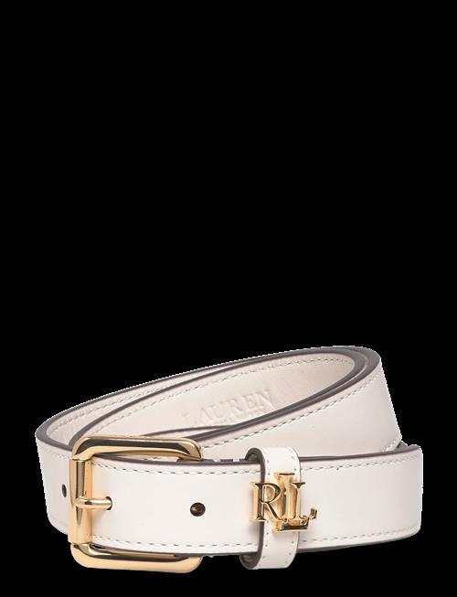 Lauren Ralph Lauren | Logo-Keeper Leather Skinny Belt | S
