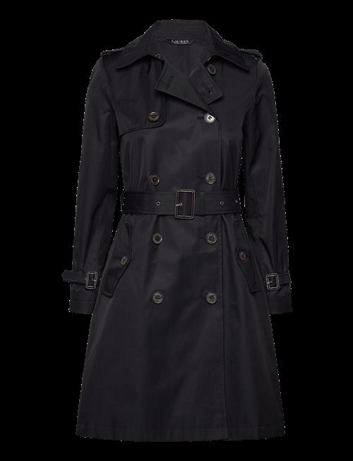 Lauren Ralph Lauren | Double-Breasted Cotton-Blend Trench Coat | XL