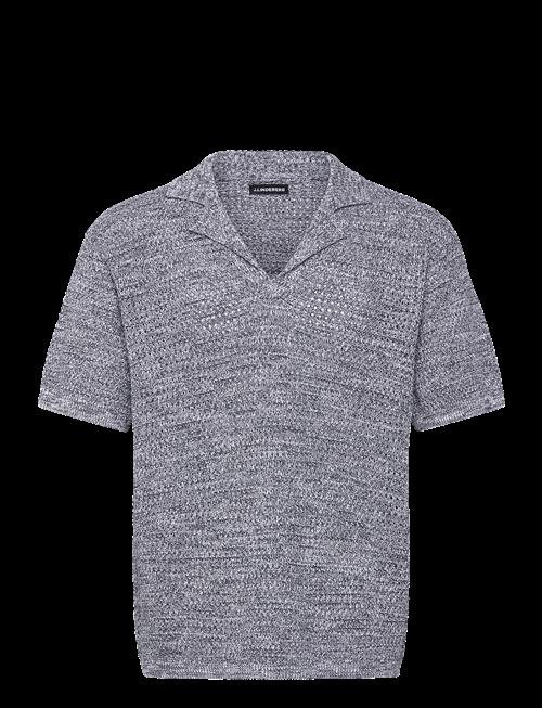 J. Lindeberg | Ethan Open Collar Knit Polo | M