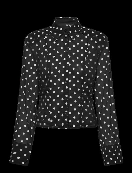 ROTATE | Chiffon Fitted Shirt | 36