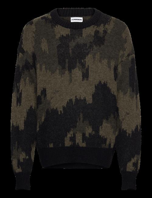J. Lindeberg | Nate Graphic Jacquard Knit | S