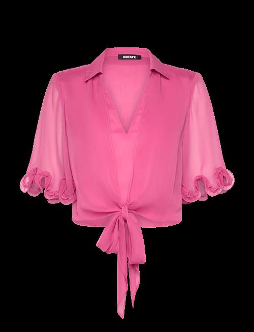 ROTATE | Chiffon Tied Top | 34