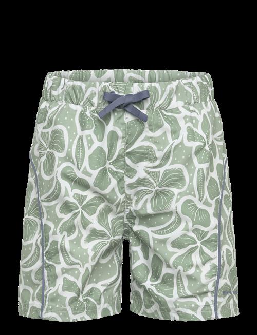 MINI A TURE | Matmaki Printed Board Shorts. Grs | 110/116