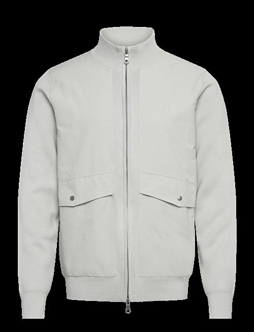 Lyle & Scott | Milano Hybrid Full Zip Knitted Jacket | XXL