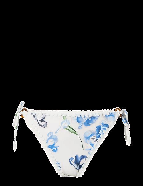 Malina | Roselyn Crochet Trimmed Bikini Bottom | XL