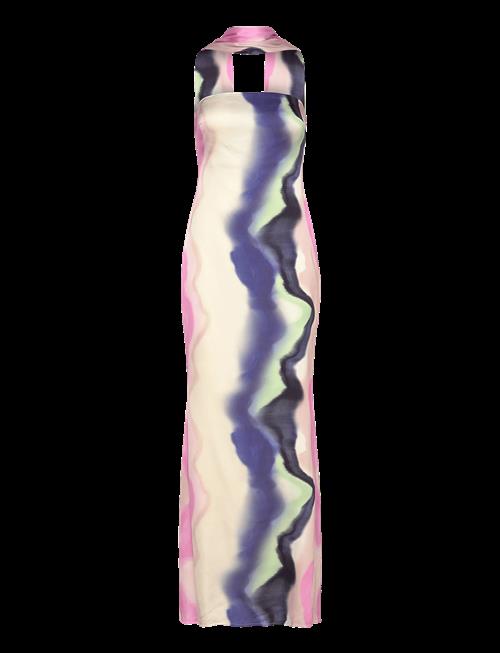 Malina | Zelda Scarf Detail Maxi Dress | 44