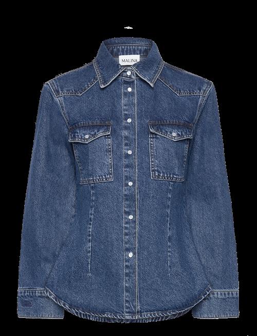 Malina | Anthea Fitted Waist Denim Shirt | 44