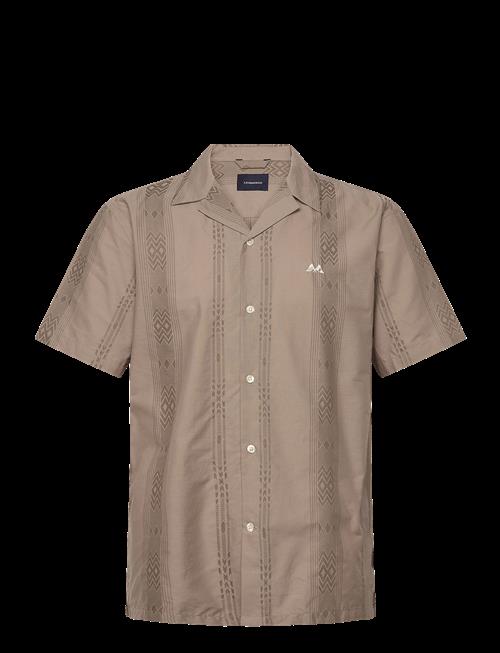 Lindbergh | Dobby Stripe S/S Resort Shirt | M