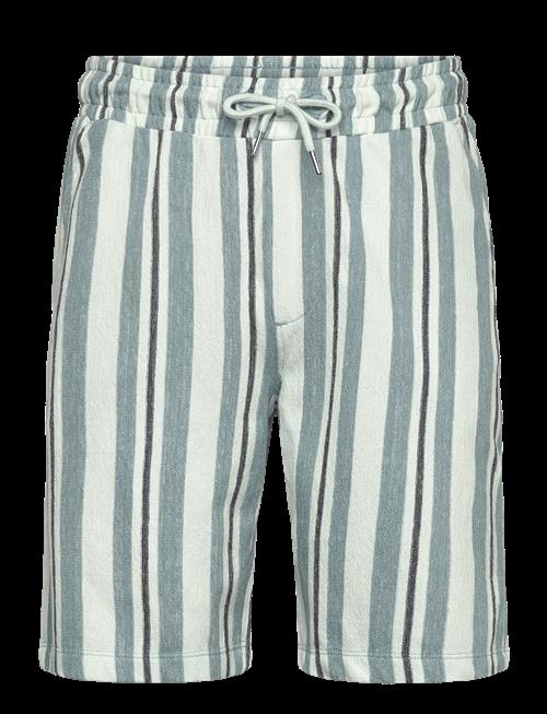 Lindbergh | Striped Terry Shorts With Elastic W | XL