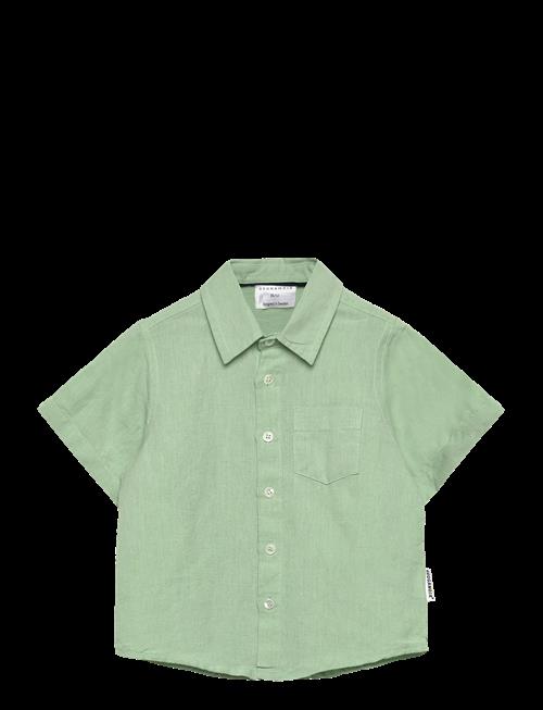 Geggamoja | Linen Shirt Mint | 110/116