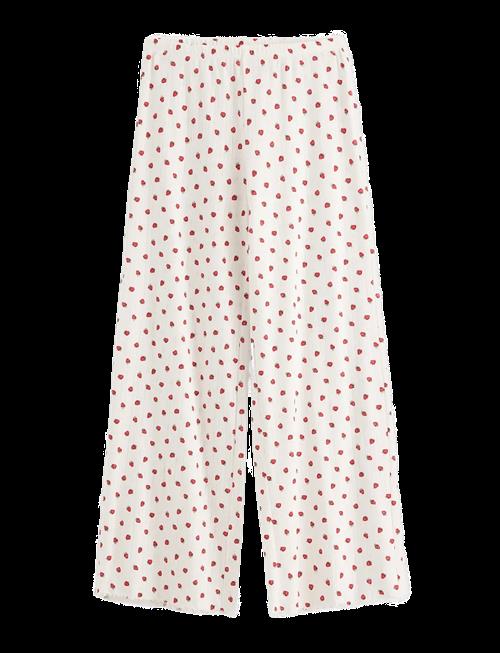 Lindex | Wide Pyjama Trousers In Pointelle | XS