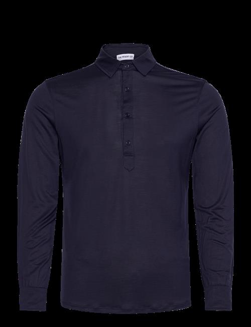 The Resort Co. | Lyocell Popover Navy | XXL