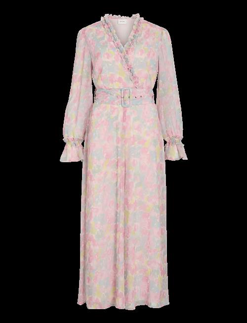 Vila | Viemma L/S Belt Maxi Dress/Dc/Ka | 36
