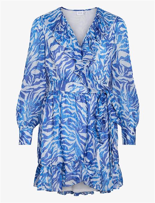 Vila | Vilyngba L/S Wrap Short Dress/Dc/Ka | 36