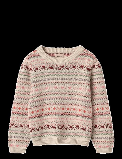 Wheat | Jacquard Pullover Olga | 116