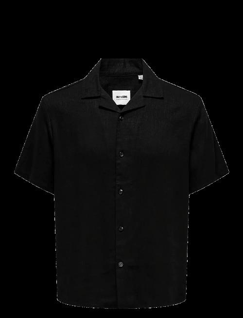 ONLY & SONS | Onskari Resort Ss Shirt Visc Lin 0075 Cs | XL