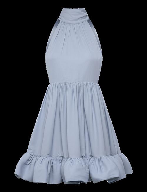 Malina | Fern Halterneck Ruffled Mini Dress | L