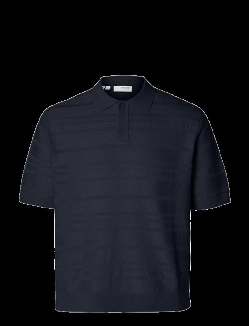 Selected | Slhfoam Ss Knit Relaxed Structure Polo | S