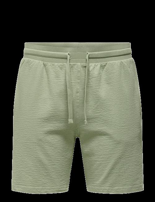 ONLY & SONS | Onskian Life Reg Seersucker Shorts Noos | XS